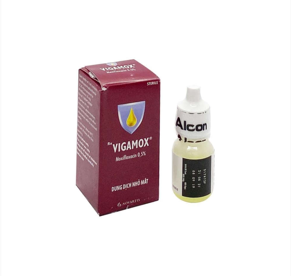 Thuốc nhỏ mắt Vigamox 0.5% 
