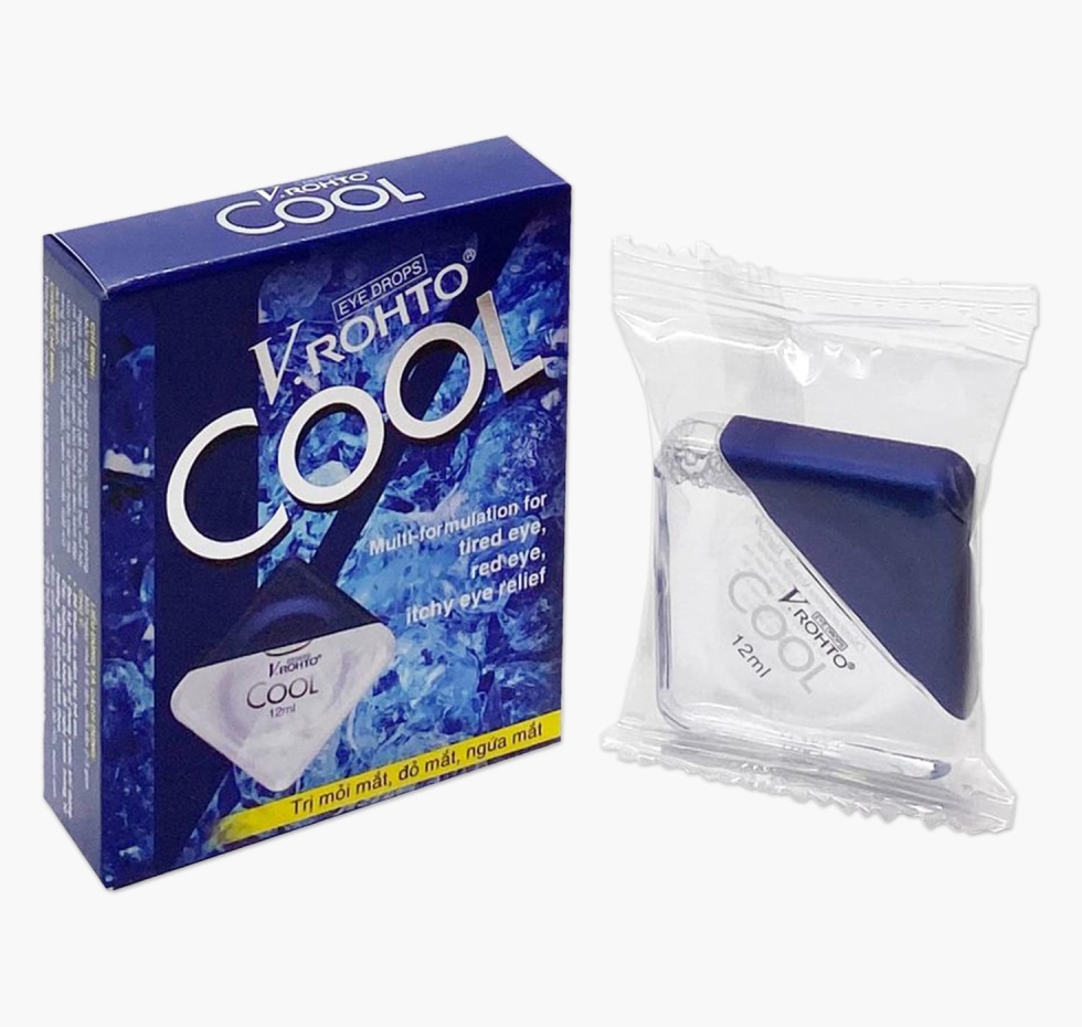 V.Rohto Cool® 12ml | Thuốc nhỏ mắt 