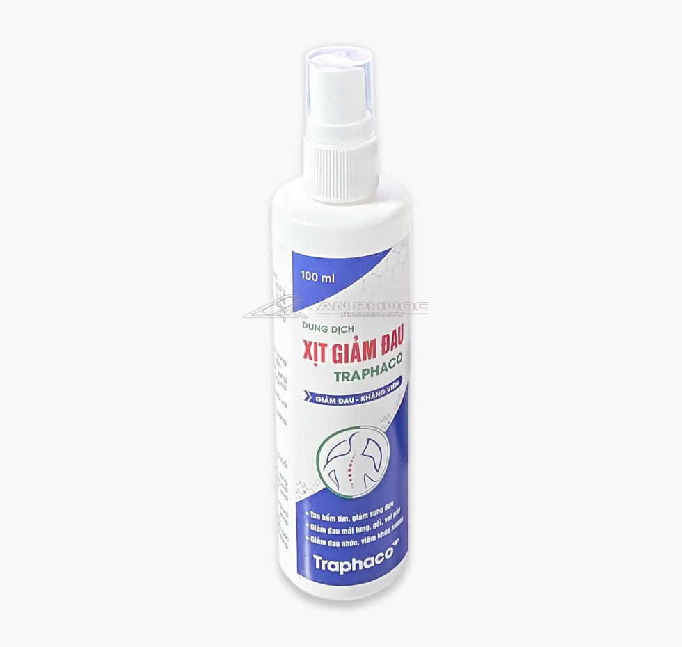 Xịt Giảm Đau Traphaco®【 Chai 100ml】| Tan bầm tím