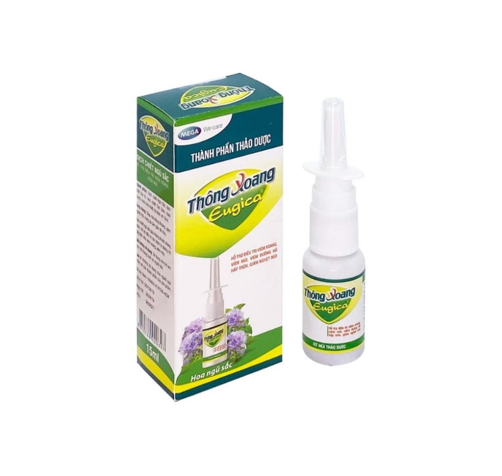 Xịt mũi thông xoang Eugica 15ml