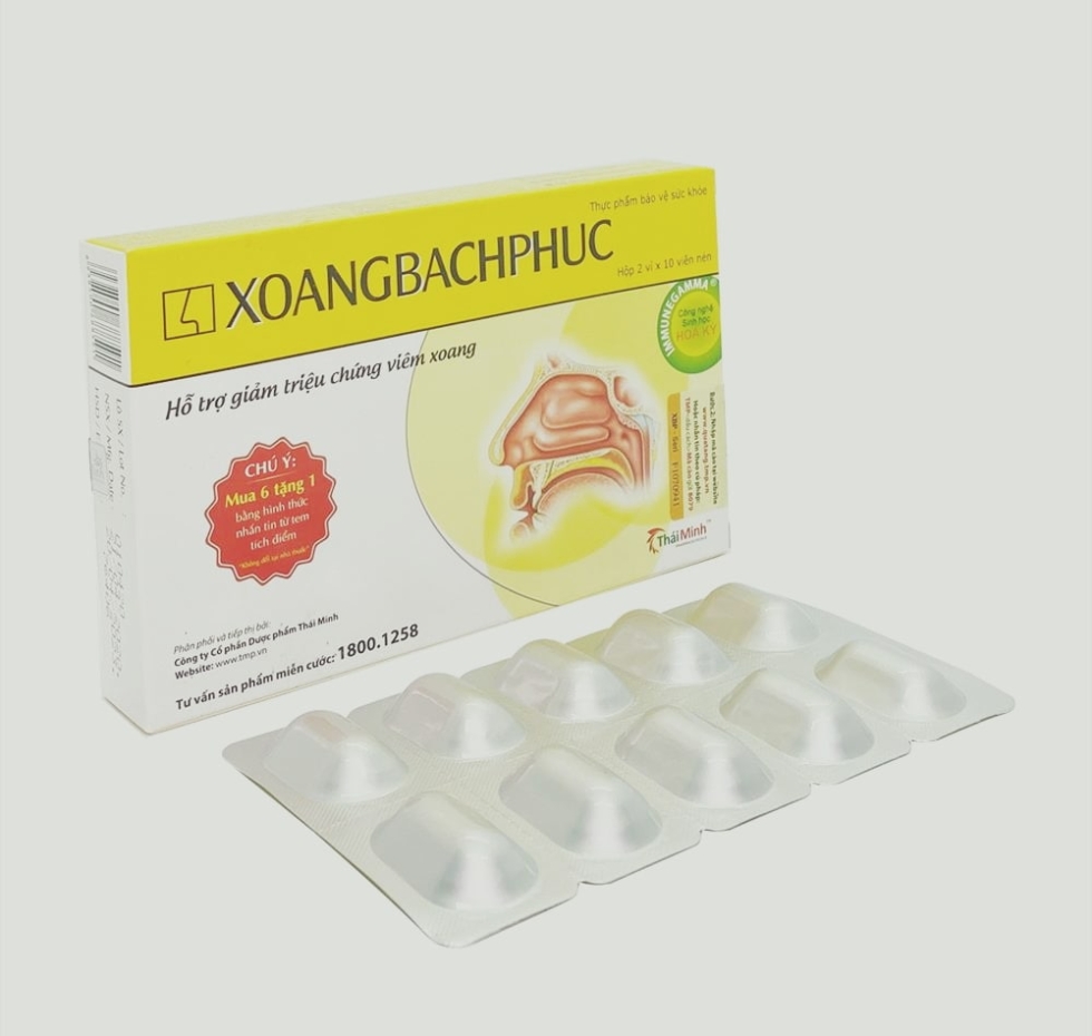 Xoang Bách Phục ( hộp 2 vỉ x 10 viên )
