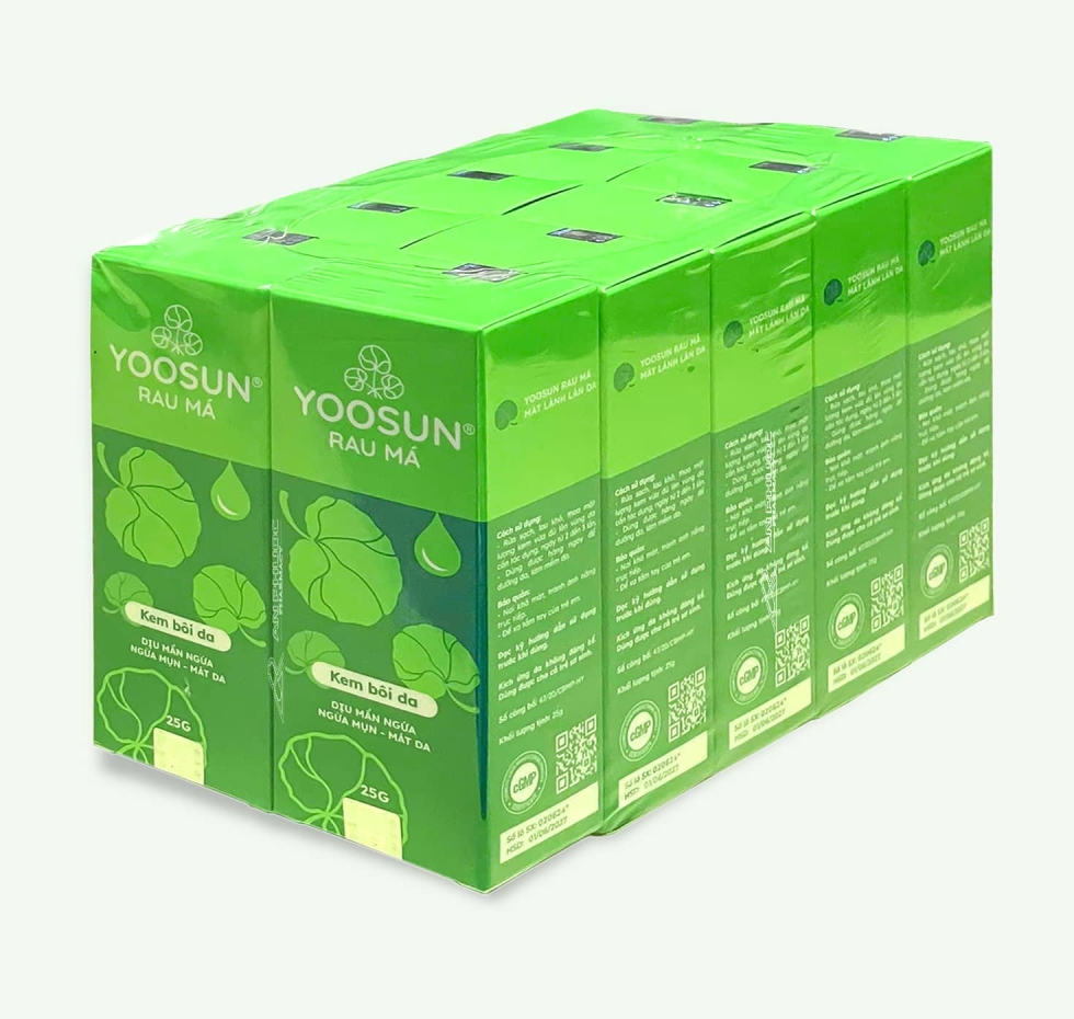 Yoosun Rau Má® | Dịu Mẫn Ngứa Ngừa Mụn Mát Da |【Tuýp 25 gam】