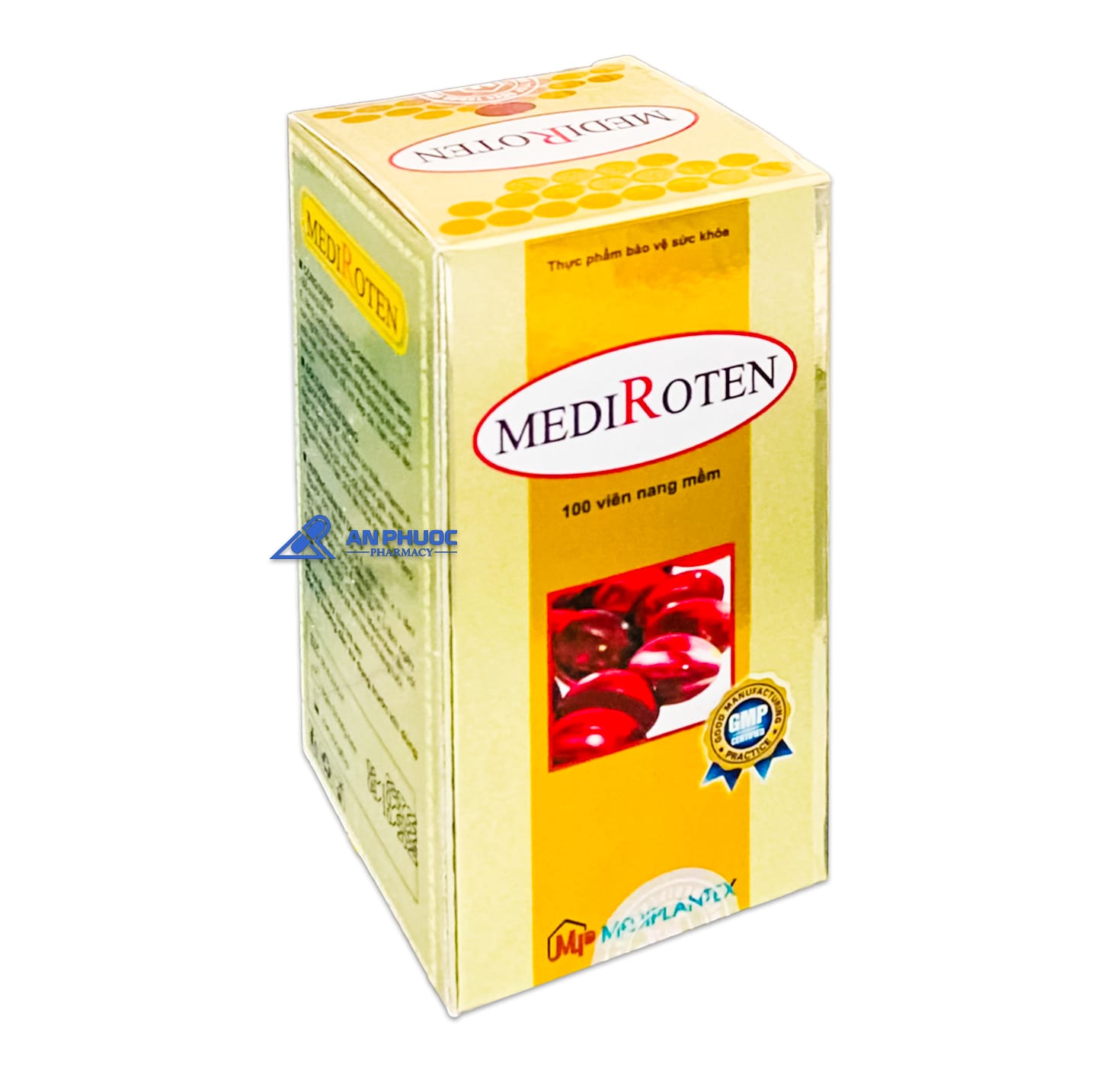 Mediroten® Chai 100 viên | Dầu gấc nguyên chất